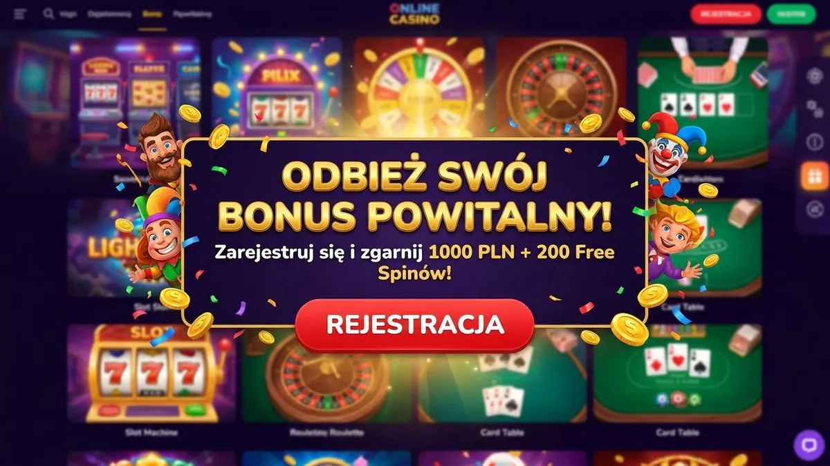 Rejestracja z bonusem